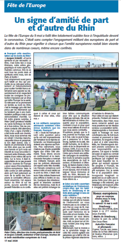 AMI hebdo 17 mai 2020